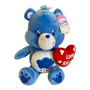 Care Bears Valentine Grumpy Bear Love Stinks 2015 Retired Very Rare NWT